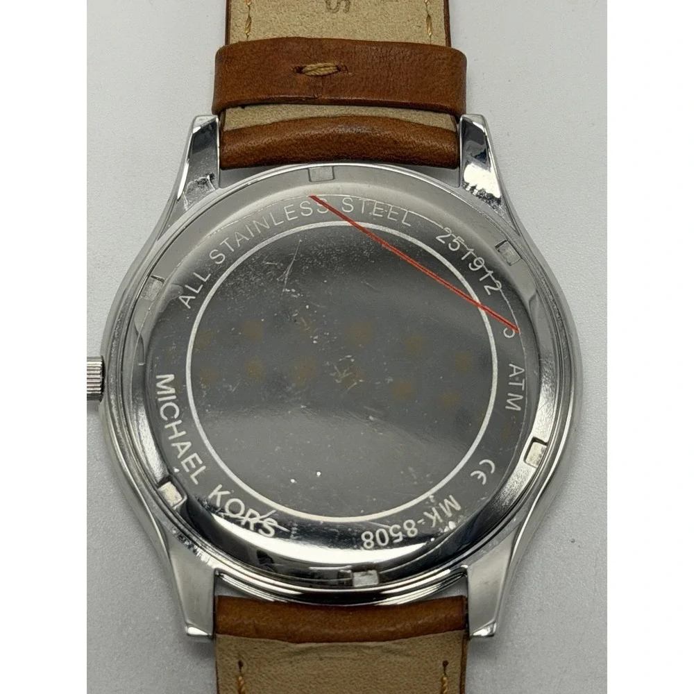 Michael Kors MK8508 Runway New Battery Mens Watch 44MM 8